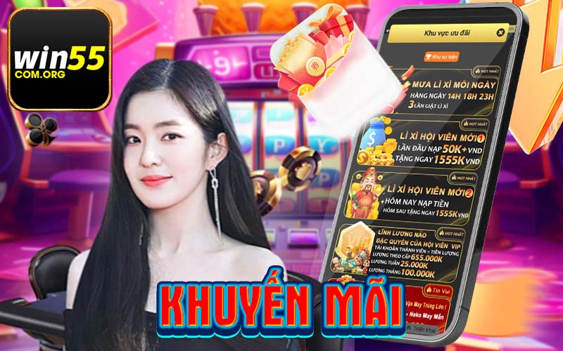 Khuyến mãi Win55 Code 155k cho người mới tại Win55