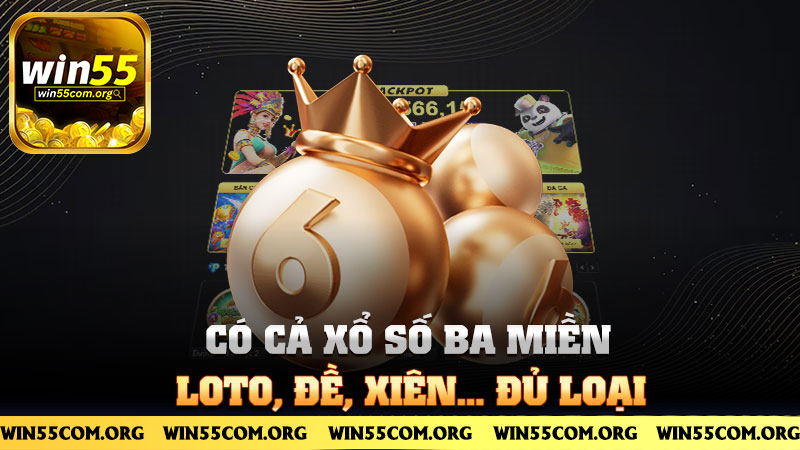 Có cả xổ số ba miền, loto, đề, xiên… đủ loại